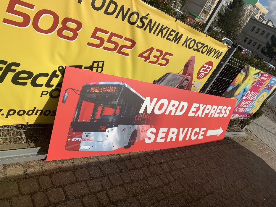 Tablice Informacyjne Reklamowe Adresowe Znaki Dibond Plexi PCV