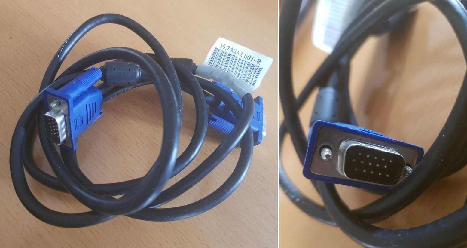 kabel przewód telewizyjny komputerowy Euro Scart tv