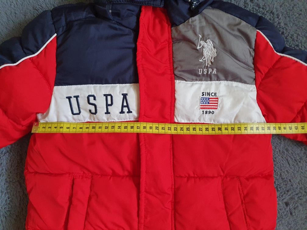 Zimowa kurtka chłopięca US Polo Ralph Lauren 5/6lat