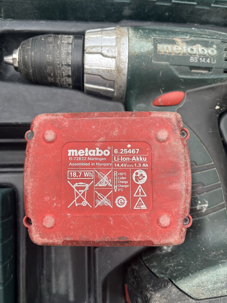 Wkrętarka metabo BS 14.4 Li