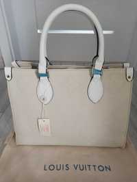 Torebka Louis Vuitton Onthego Creme.