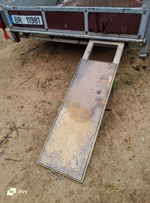 Porta máquinas reforçado matriculado