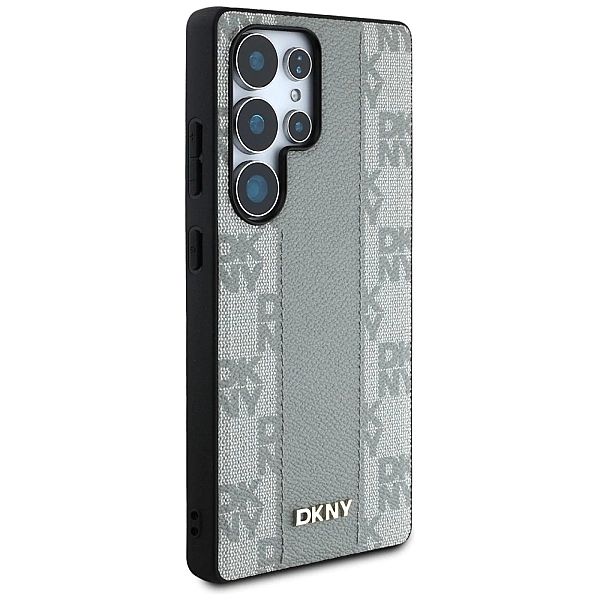 Etui DKNY Leather Checkered Pattern MagSafe na Samsung Galaxy S25 Ultr