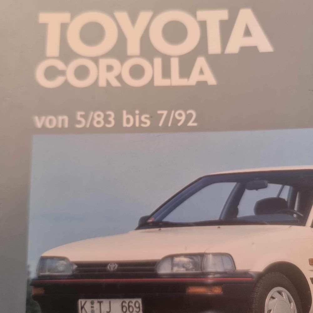 Sam naprawiam instrukcja obsługi Toyota Corolla