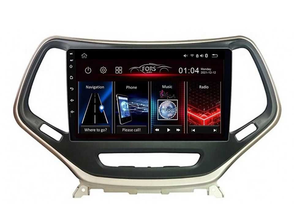 Radio samochodowe Android Jeep Cherokee (10.1") 2014.-2017