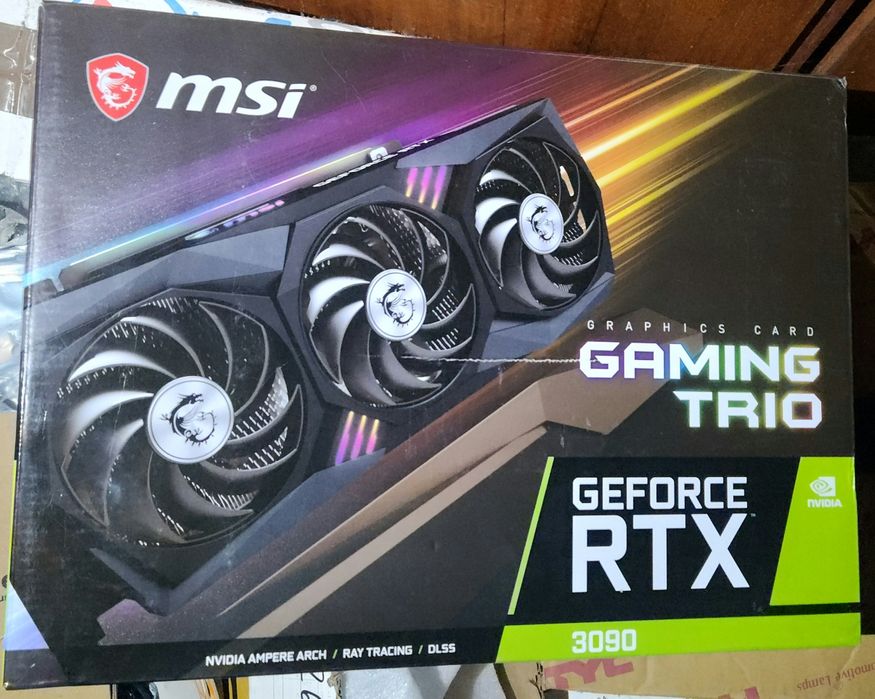 Відеокартка MSI Gaming Trio rtx3090