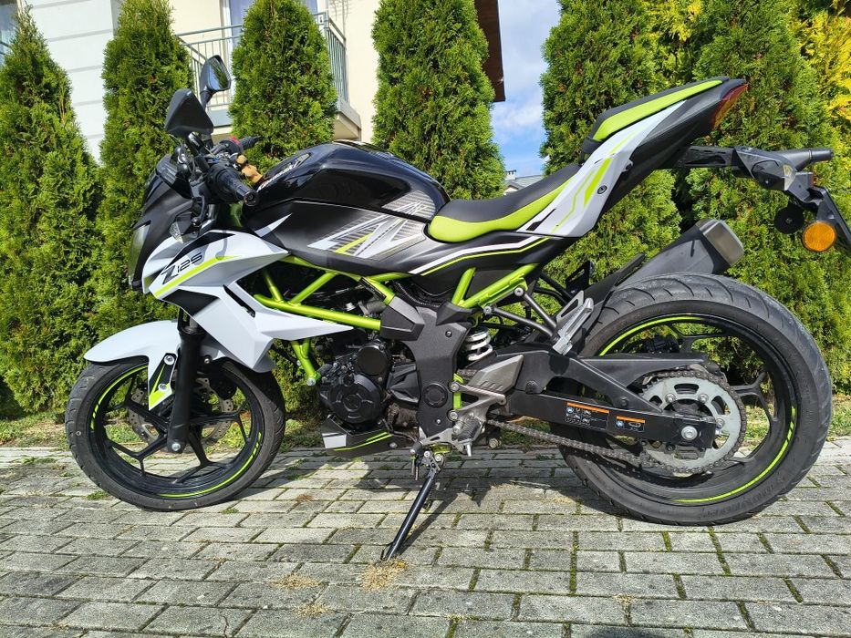 Kawasaki z125, 15 kM 2019 r przebieg 6936km ! + gratisy !