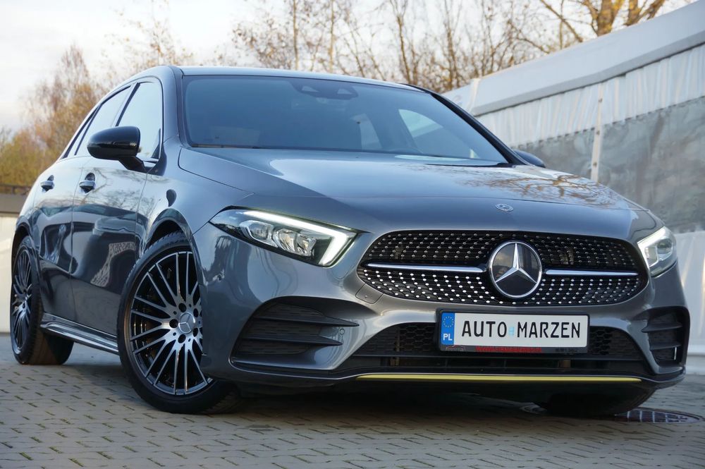 Mercedes-Benz Klasa A 1.5 Diesel 115 KM, Pakiet AMG, Navi, Kamera, Full LED, GWARANCJA!