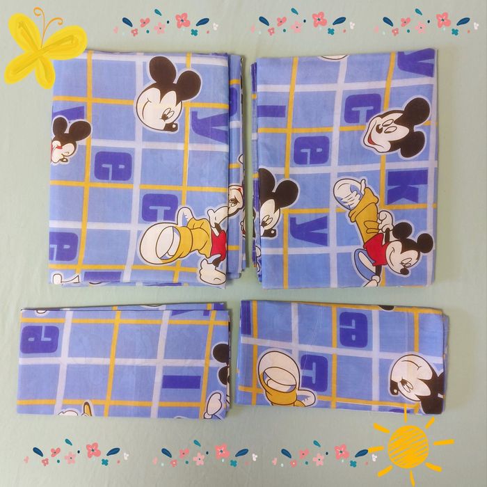 Постільна білизна комплект дитячий мікі маус детский  набор