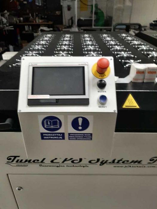 Maszyna do Utwardzania Farby i Plastizolu – Tunel IR EPS System