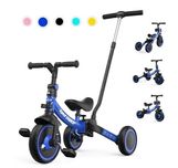 Rowerek 7 w 1  trójkołowy, biegowy Toddler Tricycle Besrey z rączką