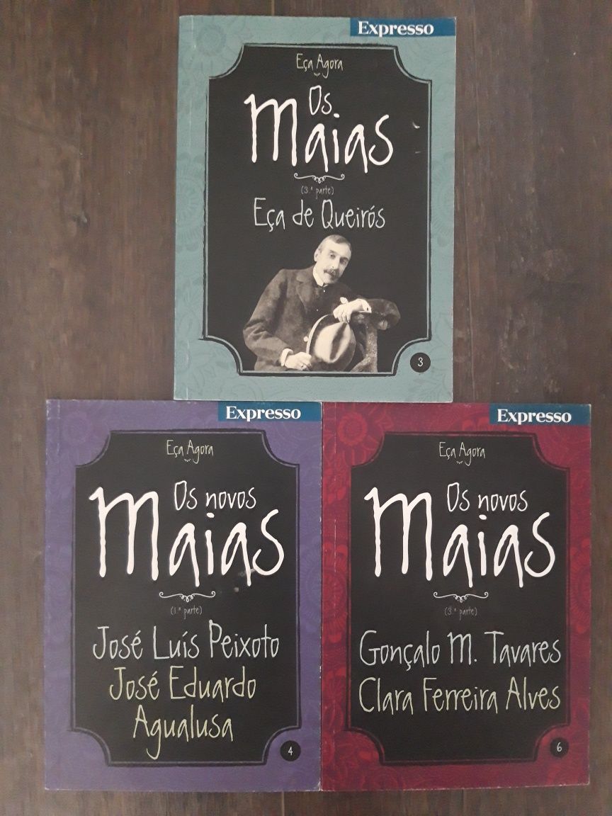 3 livros Colecção EÇA AGORA