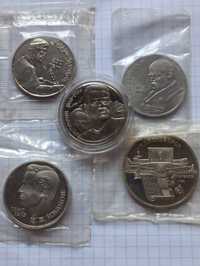Юбилейные монеты СССР в запайке