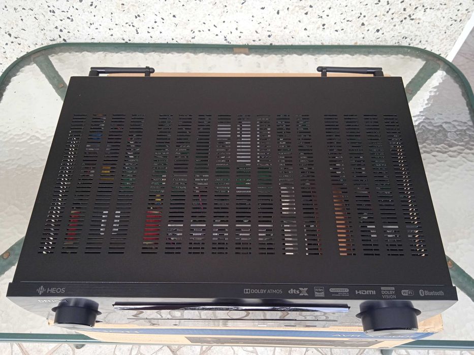 7.2 Denon Avr-X1500H Wi-Fi BT Heos Atmos Vision Alexa Hdr 4K60p ARC