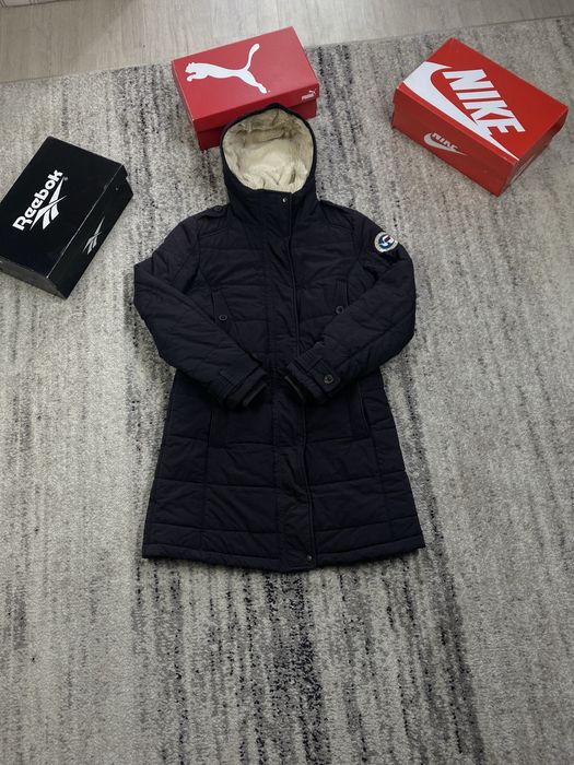 Пухова куртка Napapijri на утяжках outdoor оригінал