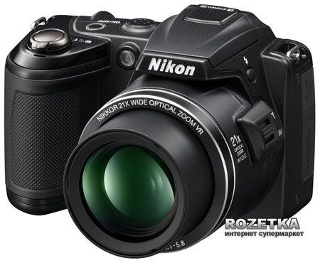 Фотоапарат Nikon Coolpix L120 Black
