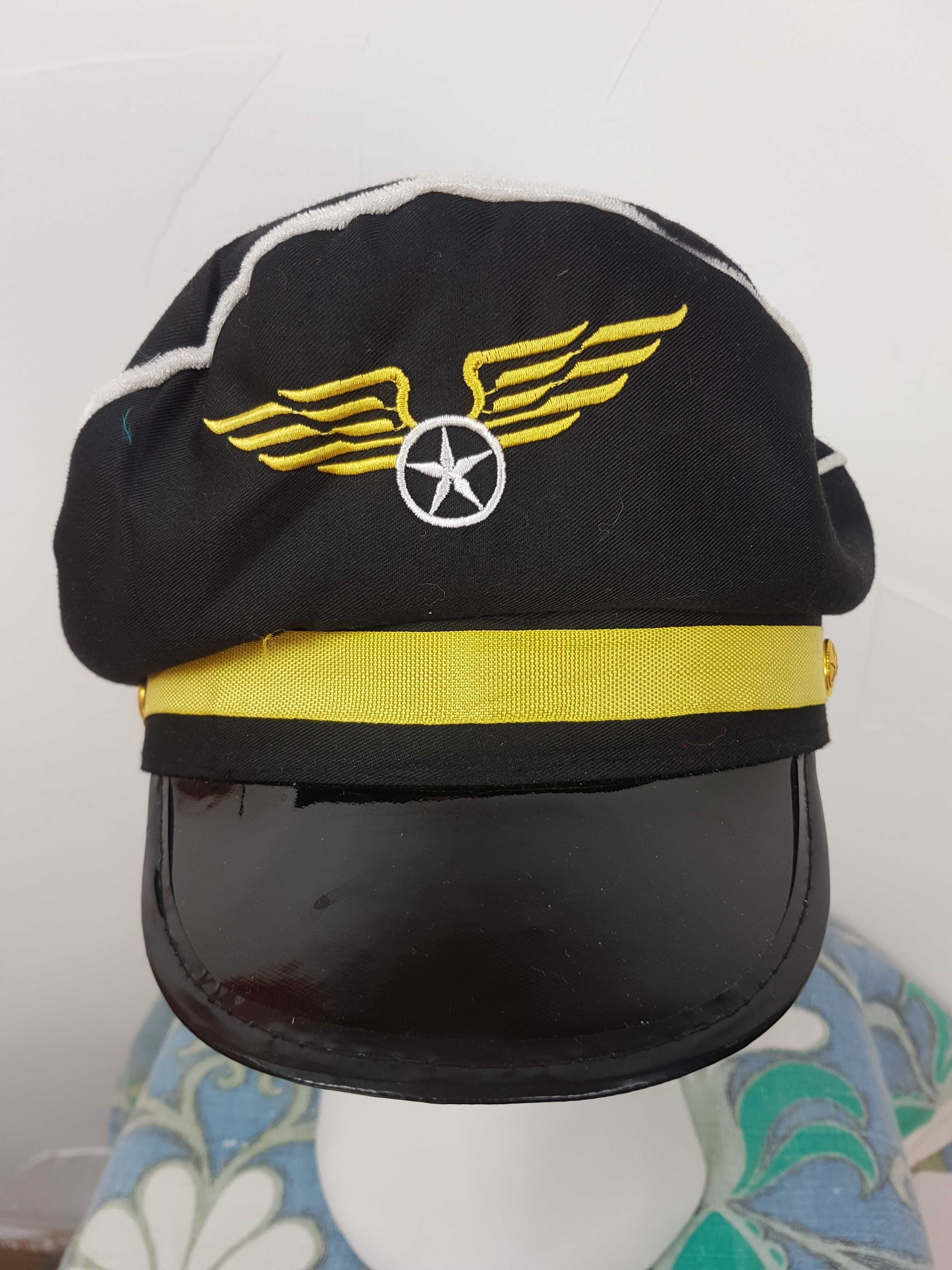 Czapka przebranie pilot pilotka H129