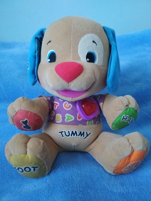 Zabawka Piesek, szczeniaczek uczniaczek dla dzieci,Fisher price