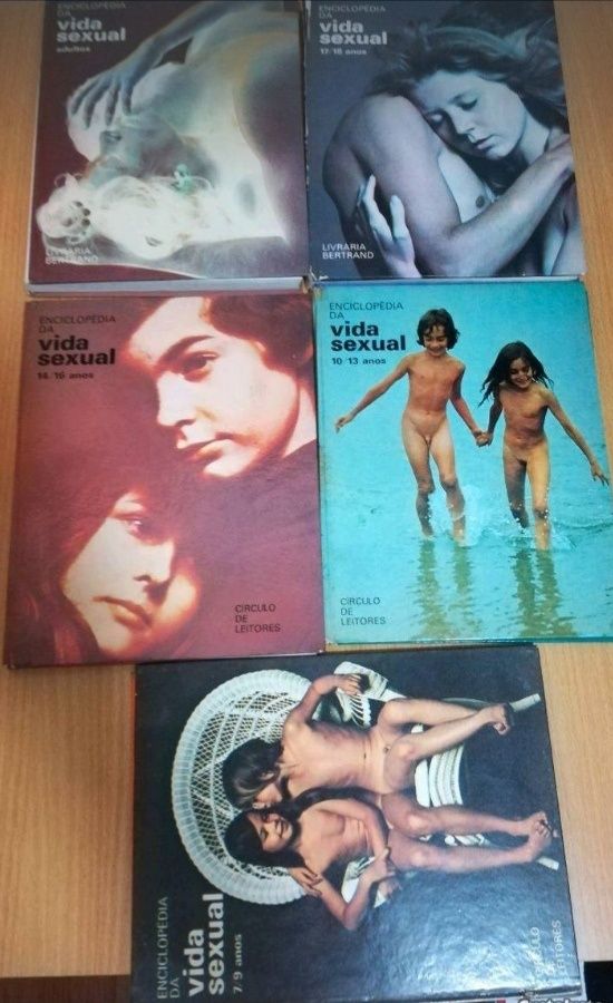 Vida Sexual (1975 / 1978) conjunto de 5 livros