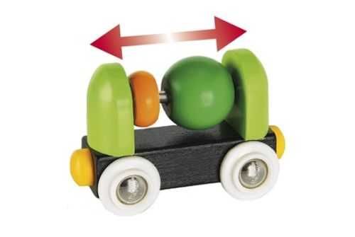 Дерев'яний поїзд паровоз BRIO, новий, еко іграшки