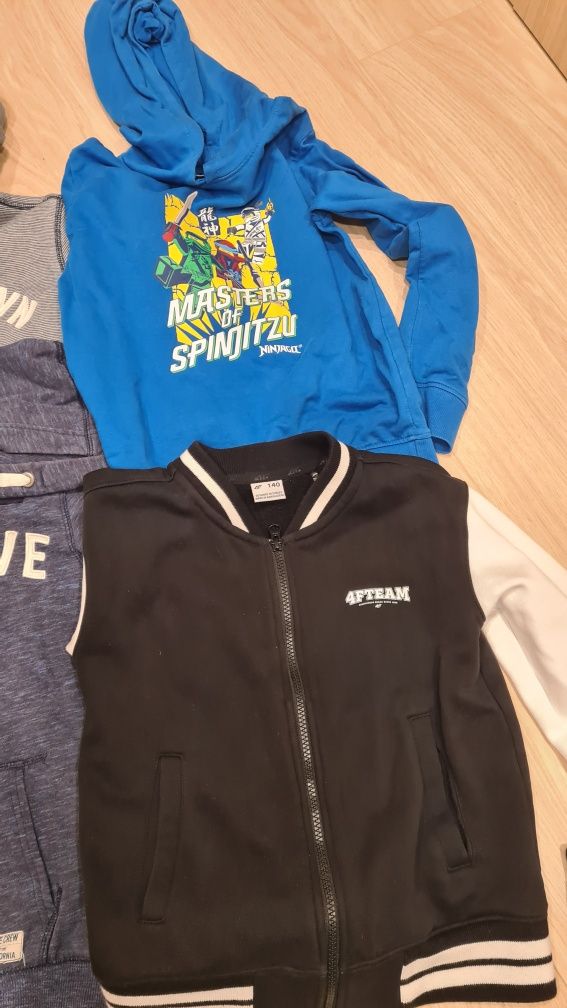 Bluzy dla chłopca roz. 140