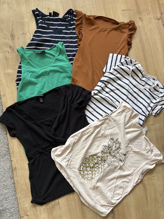 Zestaw koszulek ciążowych rozmiar M, 38