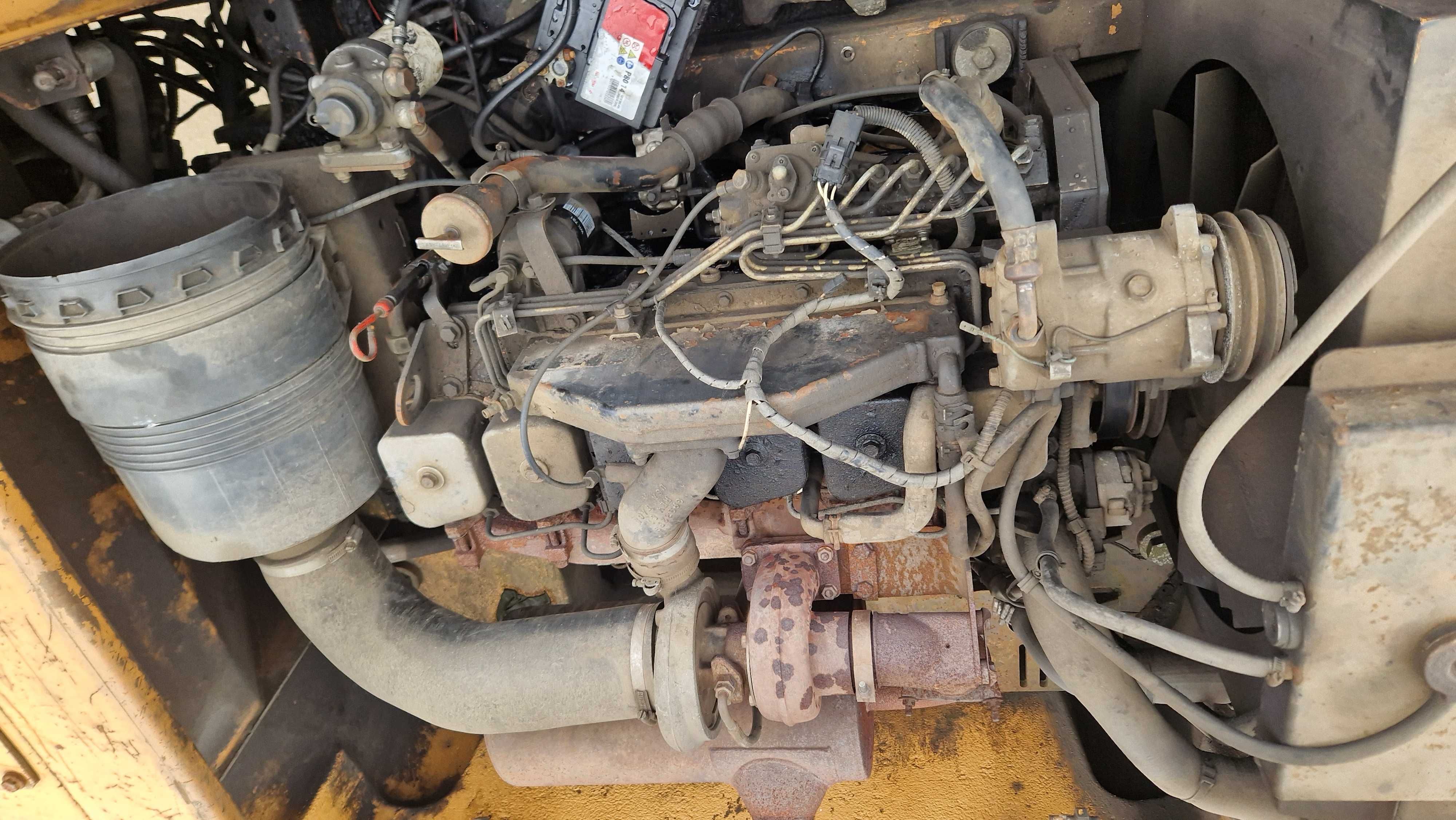 koparka case 1188 przeładunkowa silnik cummins 6TA-590/103 moc 113kw
