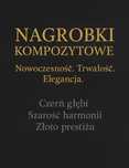 Nagrobek kompozytowy.