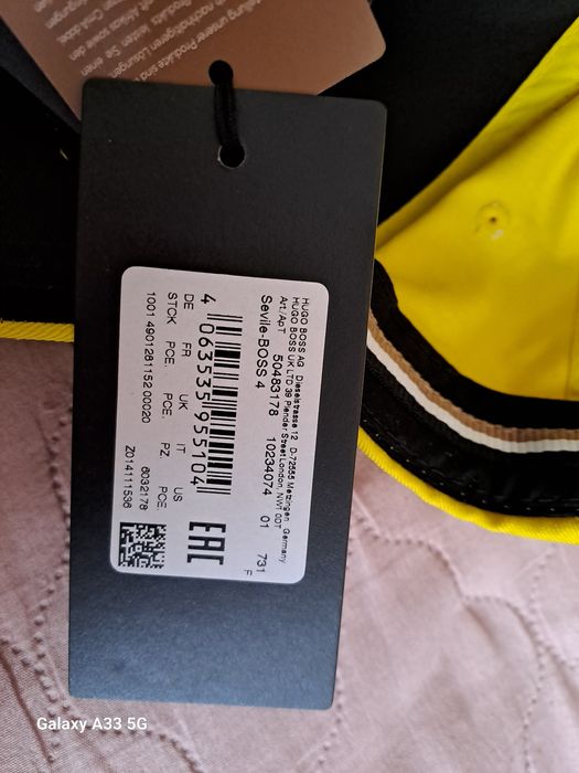 Czapka z daszkiem Boss