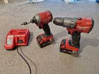 Milwaukee m18 FPD2 ony key FID2 wkretarka zakretarka zestaw