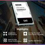 Серверные диски HGST 450GB 4Kn SAS 12Gb/s 2.5" HUC156045CS4200
