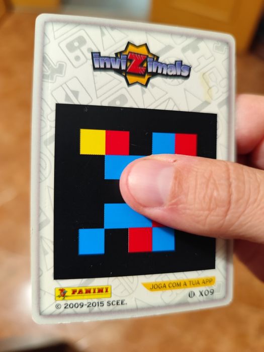 Cartas INVIZIMALS  das edições especiais X