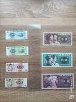 Banknoty Azja zestaw mix