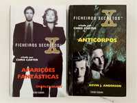 Lote de 2 livros “Ficheiros Secretos”