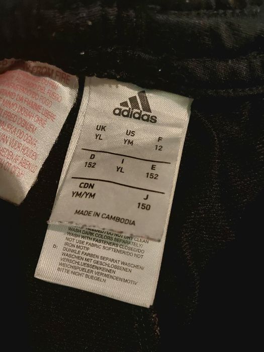 Spodnie dresowe adidas r 152