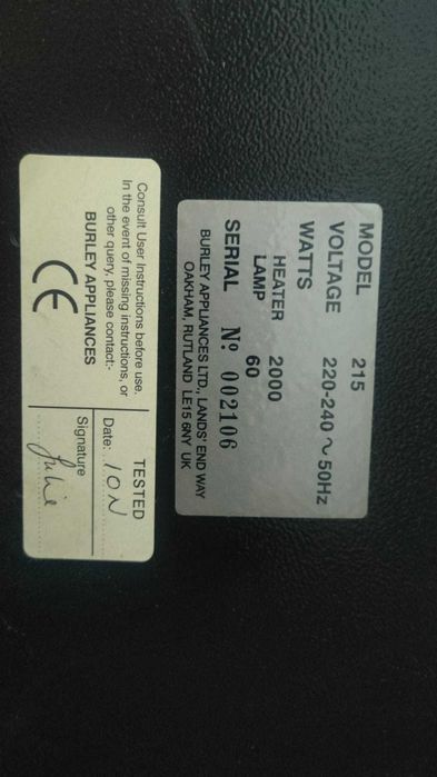 Lareira Elétrica 2000 watts