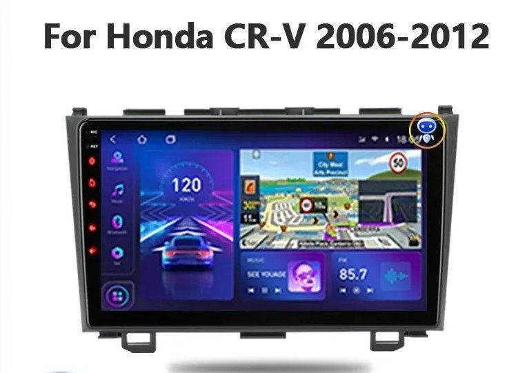 Магнитола Honda CR-V 2006-2012 Android