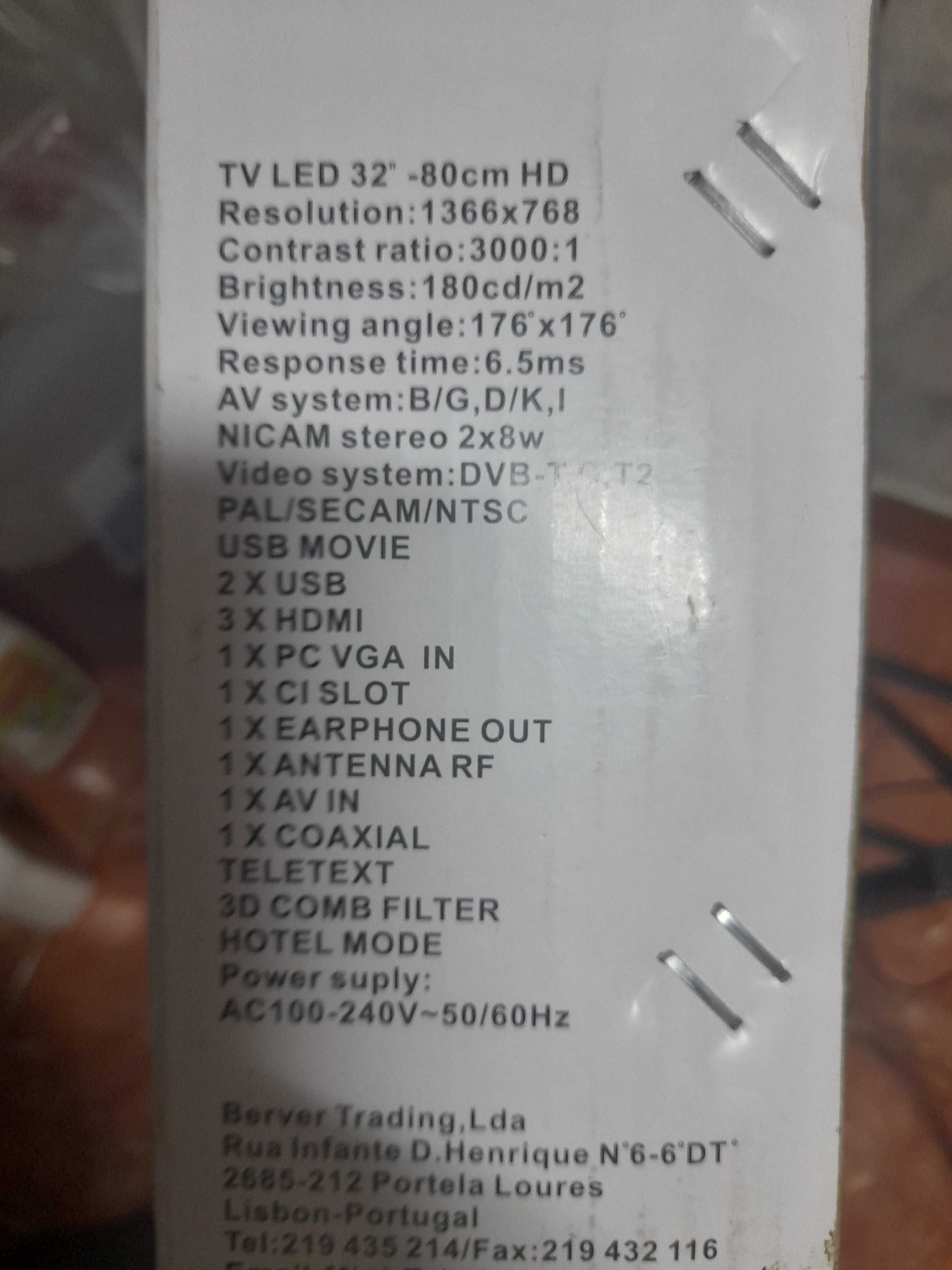 TV Led HD 32" eSmart