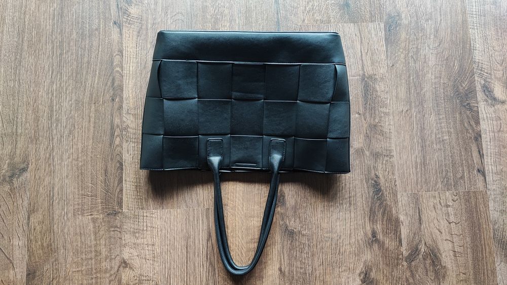 Torba czarna pleciona Morgan