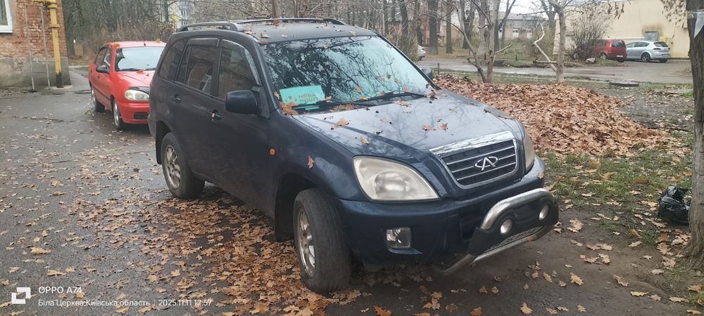 Продам Chery Tiggo T11, 4×4, 2,4л. Обмін на легковий пасаж.фургон