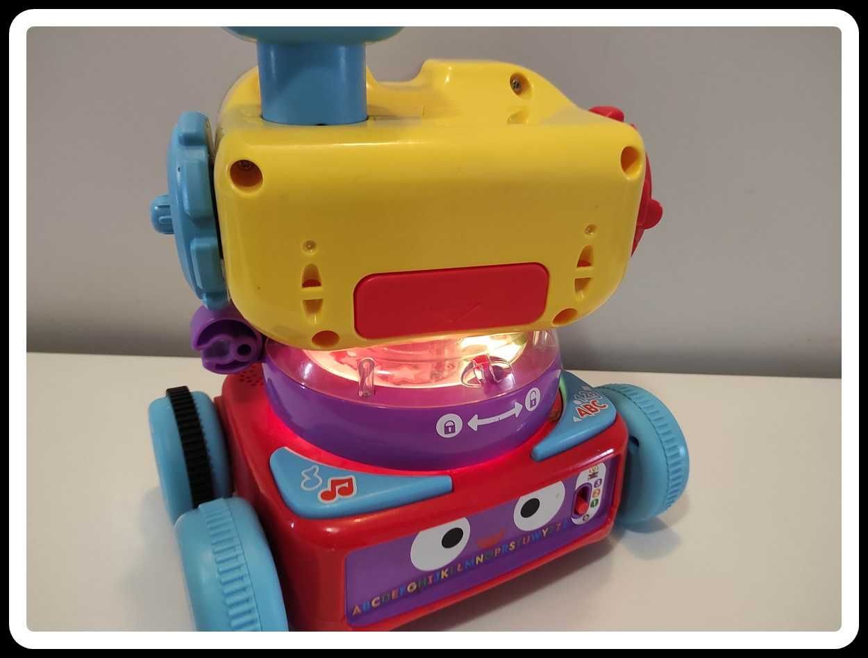 Fisher Price Uczący Przyjaciel Robot 4w1 zabawka edukacyjna