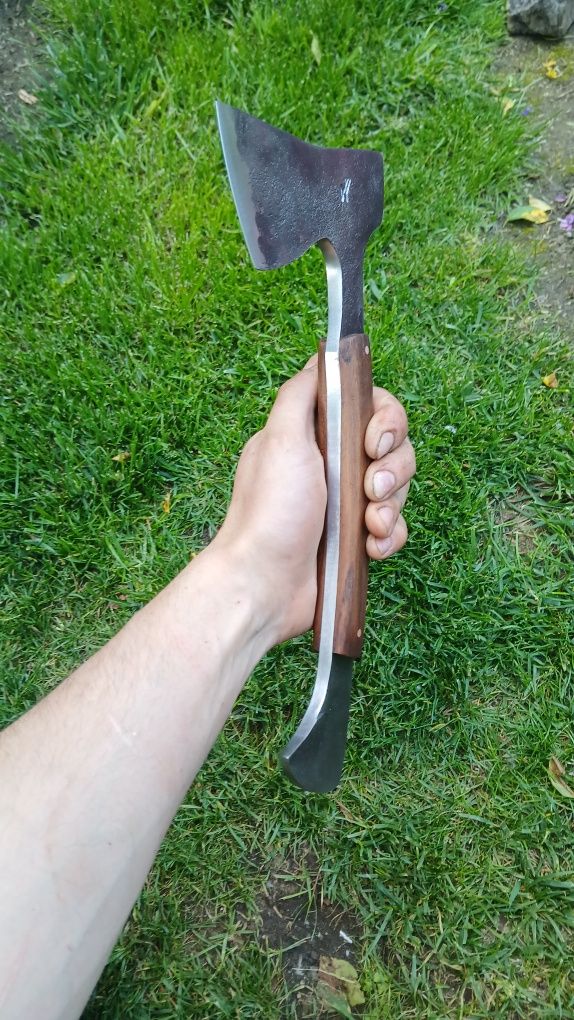 Toporek / tomahawk ręcznie wykuty survivalowy/ bushcraft/ do lasu/