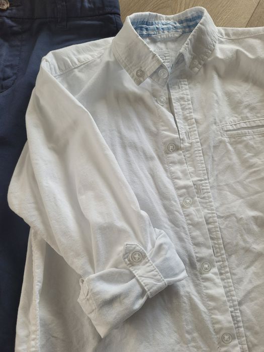 Koszula cool club Smyk + spodnie HM  134