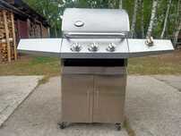 Grill gazowy stal nierdzewna