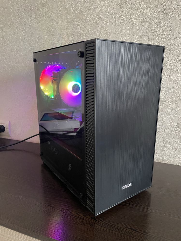 Пк i3 12100f rx6600tx монітор,клавіатура,мишка