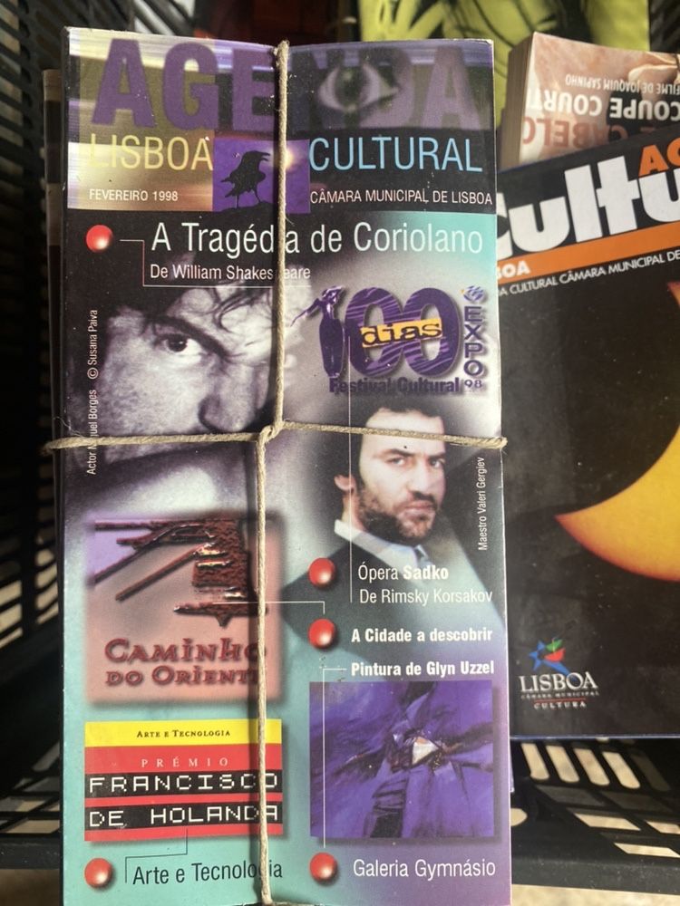 150 Agendas Cultural de Lisboa anos 90