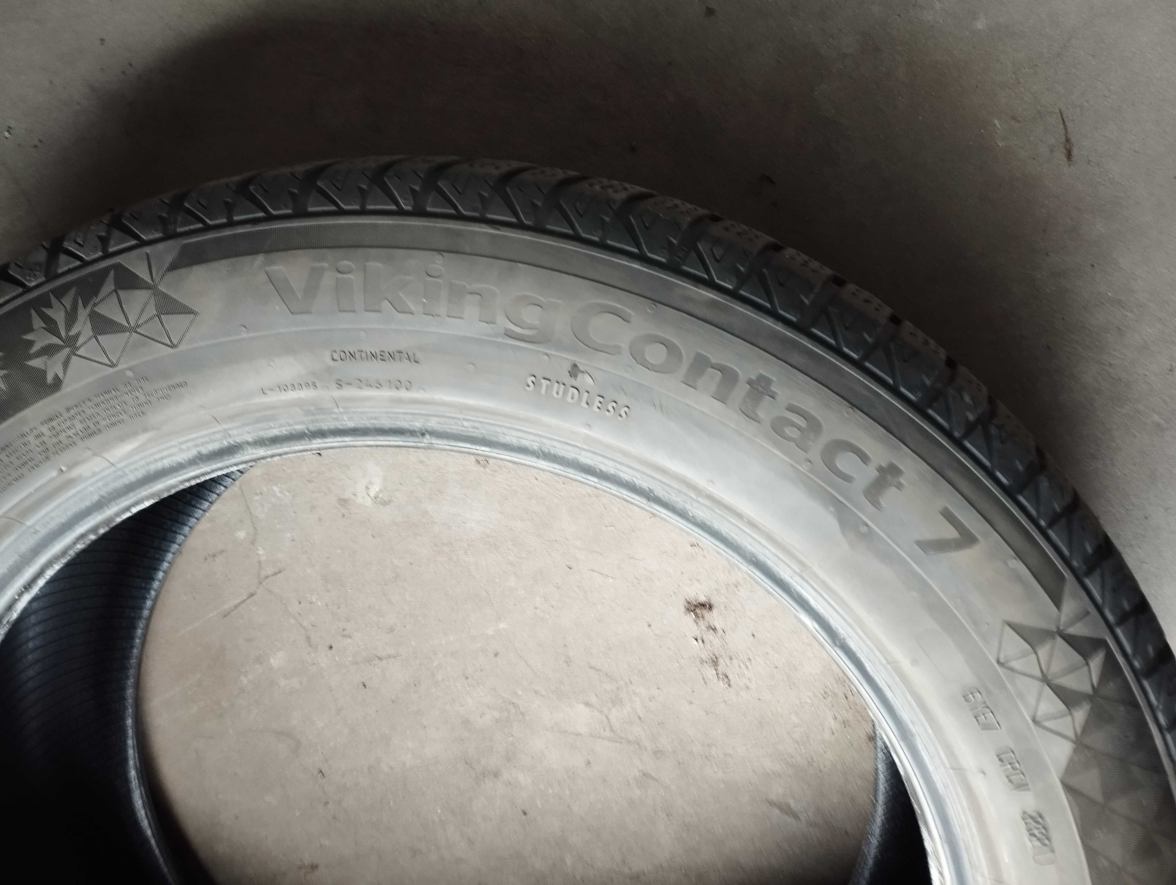 235/55 r19 Continental Viking Contact 7 одиночка колесо шина резина