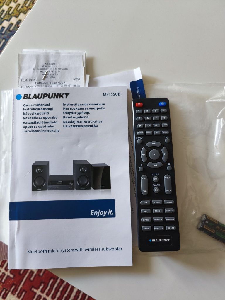 Mini wieża Blaupunkt MS55SUB