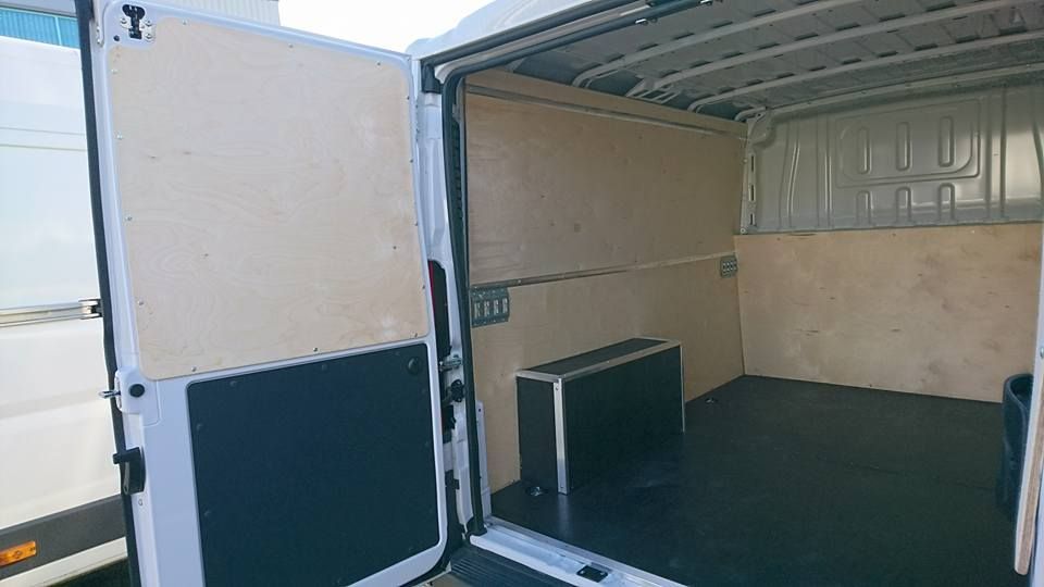 Fiat Ducato L2H2 zabezpieczenie paki