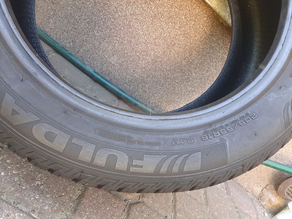 2x Opony całoroczne 205/55/16 Fulda MultiControl 2021r 8mm